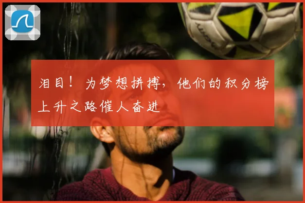 泪目！为梦想拼搏，他们的积分榜上升之路催人奋进