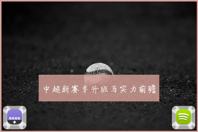 中超新赛季升班马实力前瞻